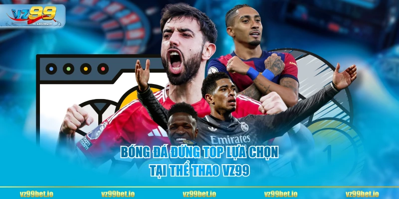 Bóng đá đứng top lựa chọn tại thể thao VZ99