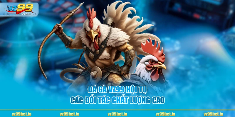 Đá Gà VZ99 hội tụ các đối tác chất lượng cao