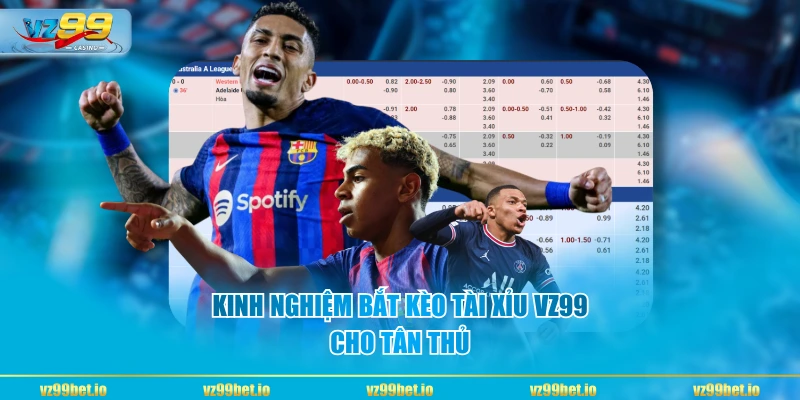 Kinh nghiệm bắt kèo tài xỉu VZ99 cho tân thủ